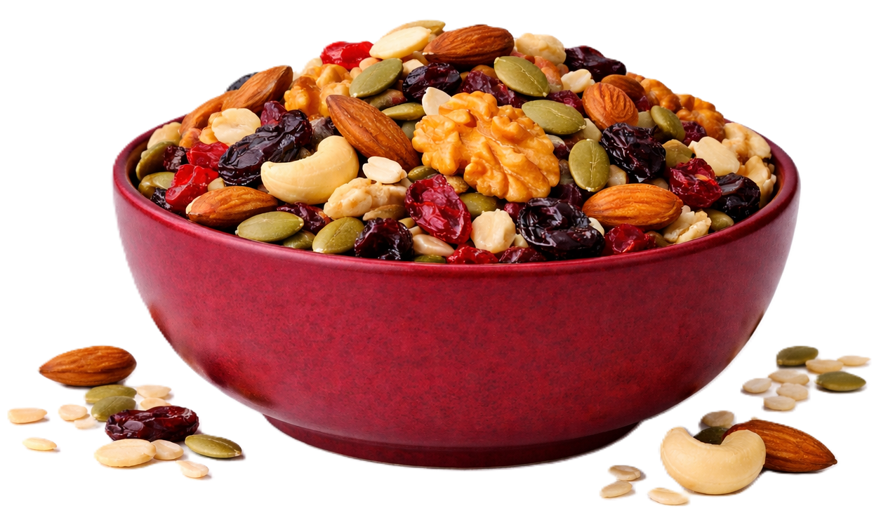 Premium Bowl of Nuts